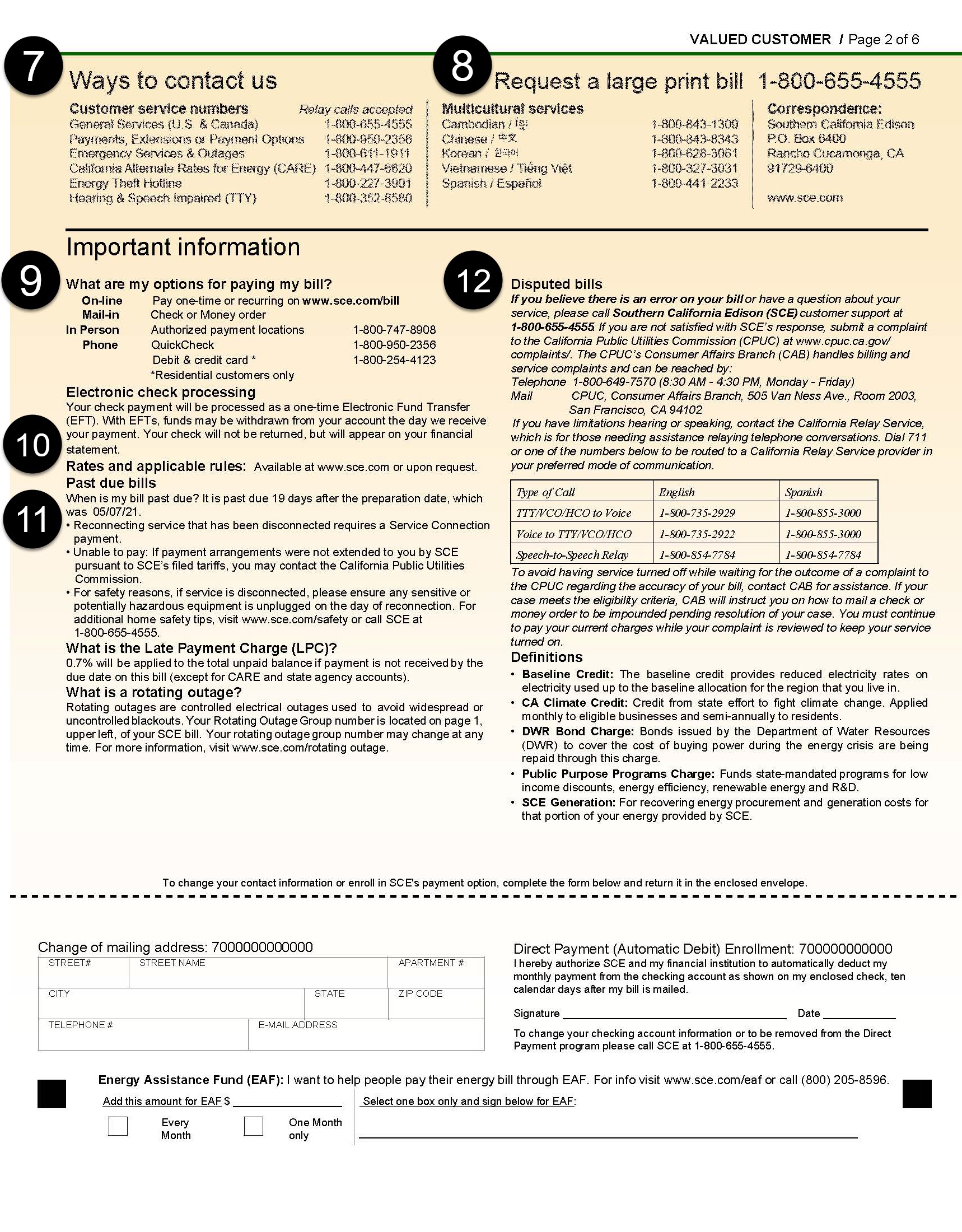 CCA bill explanation 7-12