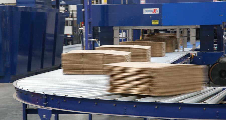 U.S. Corrugated, Inc. box production image